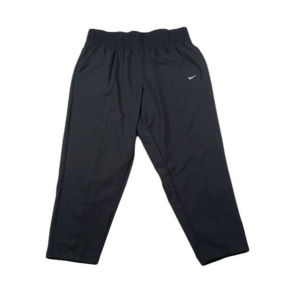 Nike One Dri-FIT Ultra High Rise Pants Womens 1X‎ Plus Size Black $70 - Picture 1 of 9
